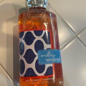 Bath & Body Works Endless Weekend Shower Gel - Blue and Orange
